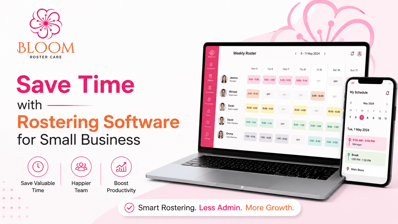 Save Time with Rostering Software for Small Business